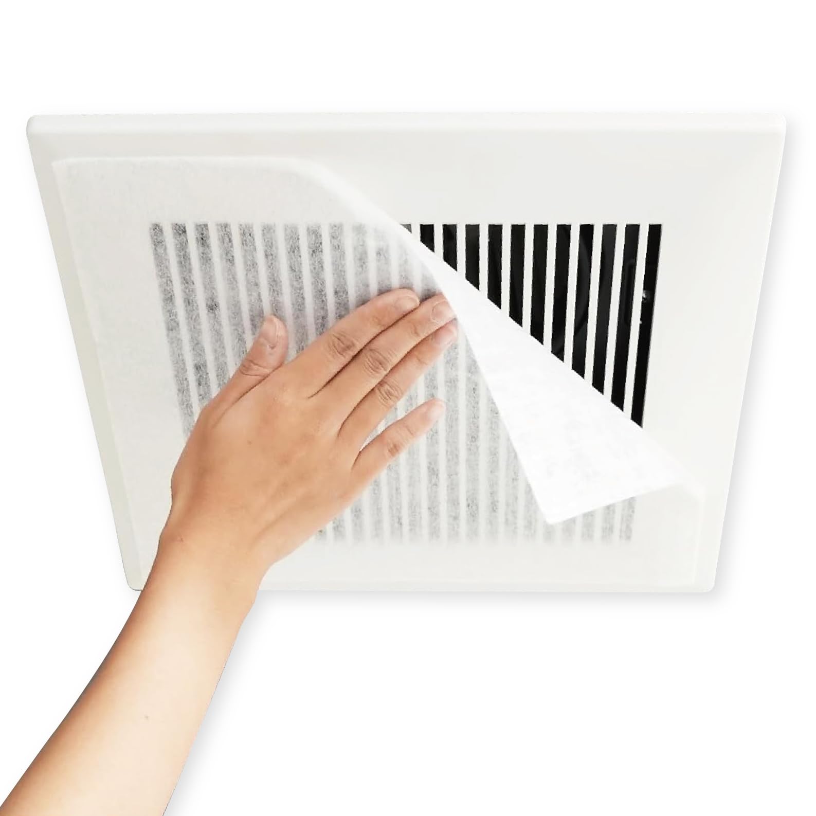 換気扇フィルター お風呂 トイレ 廊下 サっと 貼るだけ 簡単 使い捨て シールタイプ 30×30cm 40枚入り
